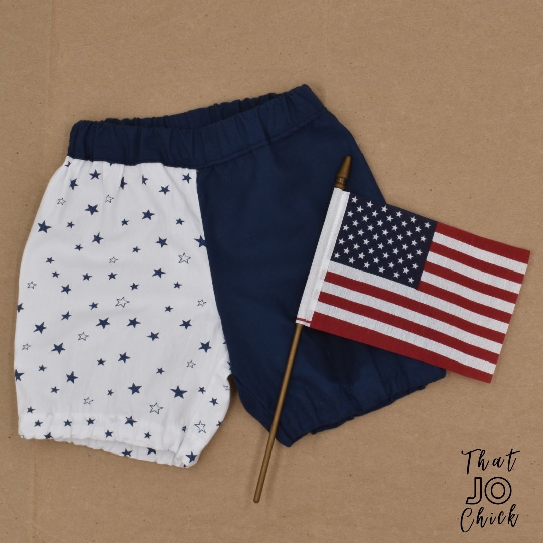 4th of July boys play shorts