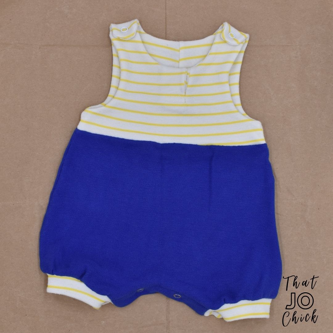 hand made summer baby romper