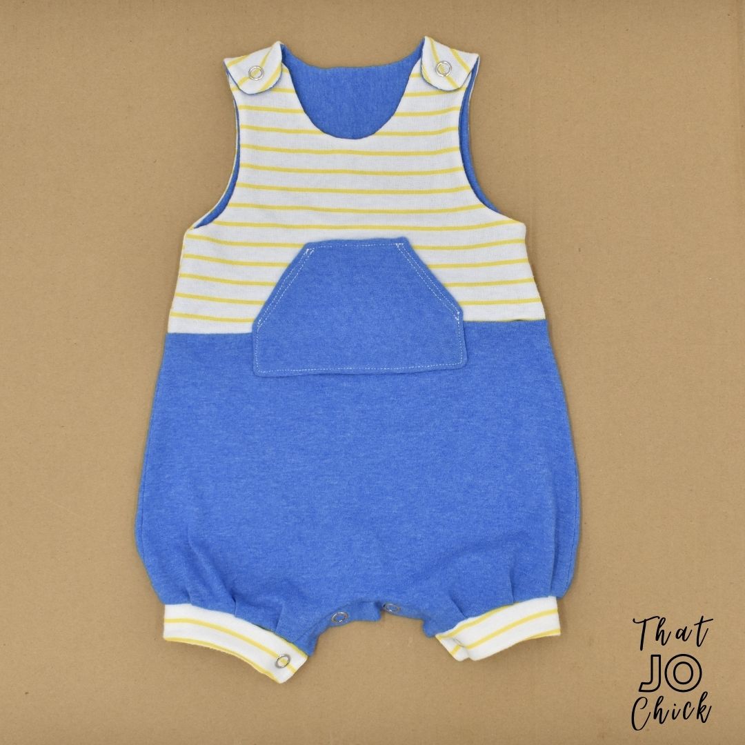 hand made summer baby romper