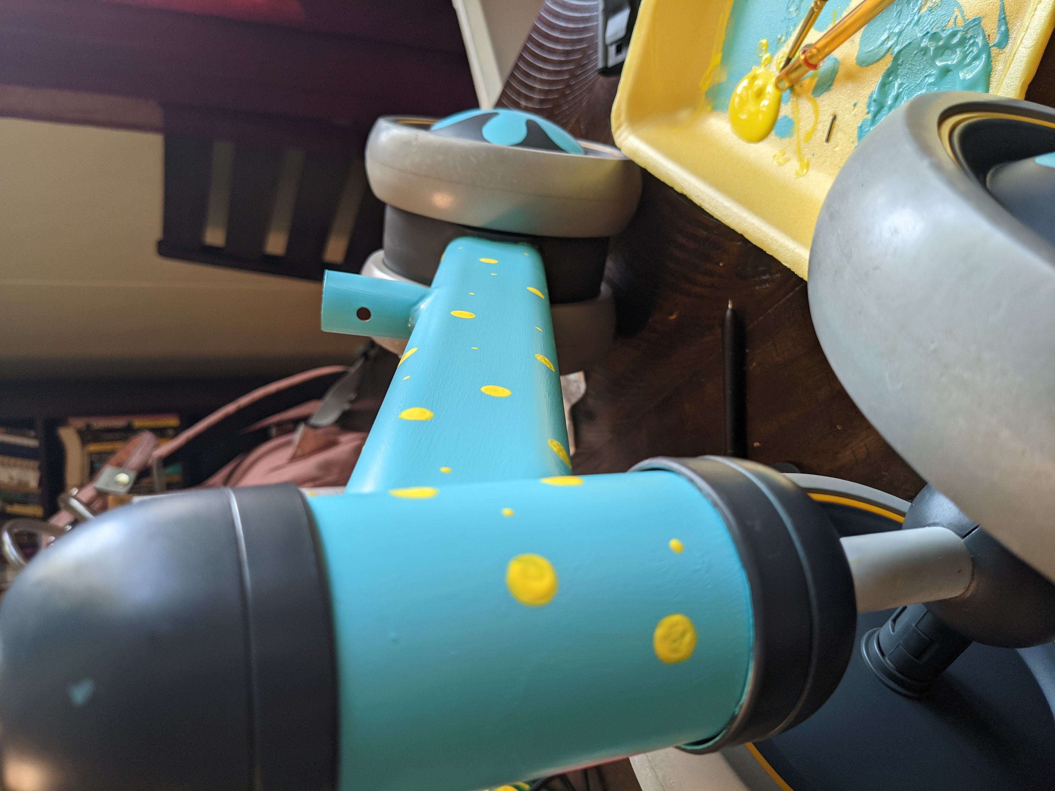 diy painted bike makeover for toddlers balance bike