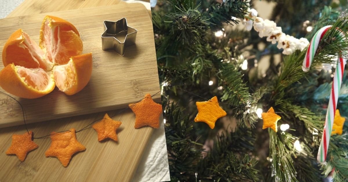 orange peel stars garland cover image